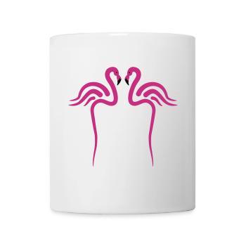 Flamingo, Flamingos - Mug - white - Front