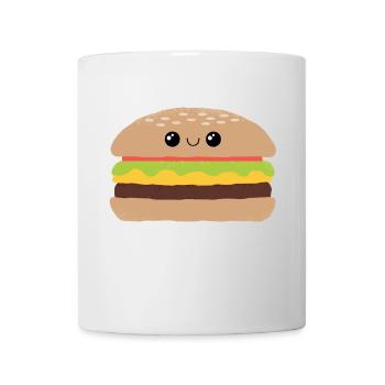Burger - Mug blanc - blanc - Devant