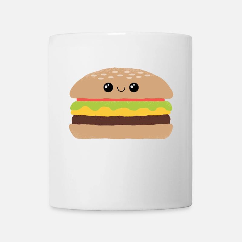 Burger - Tasse - Weiß