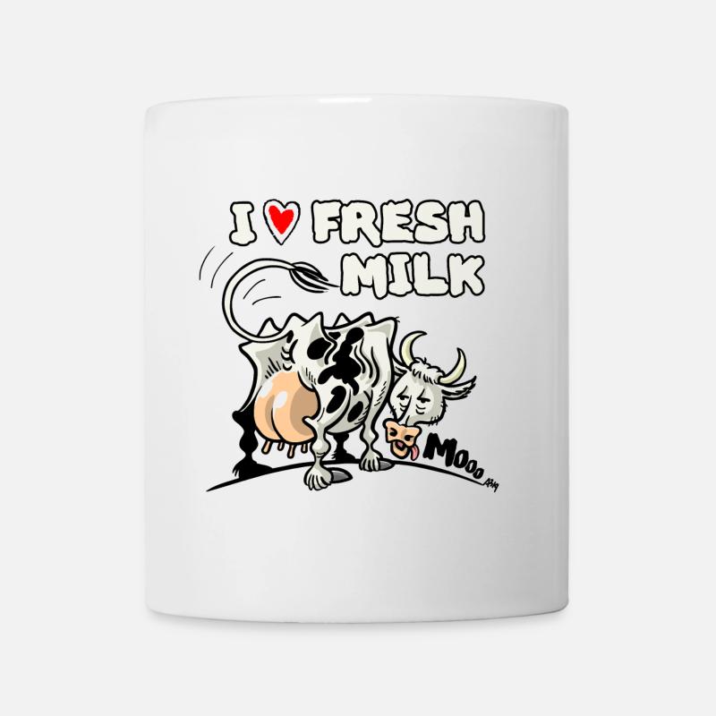 Milchkuh - Tasse - Weiß
