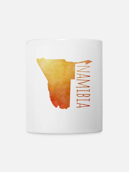 Namibia - Tasse - Weiß