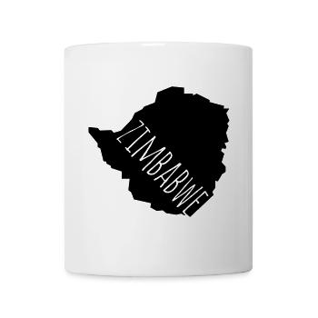 Zimbabwe - Tasse - Weiß - Vorne