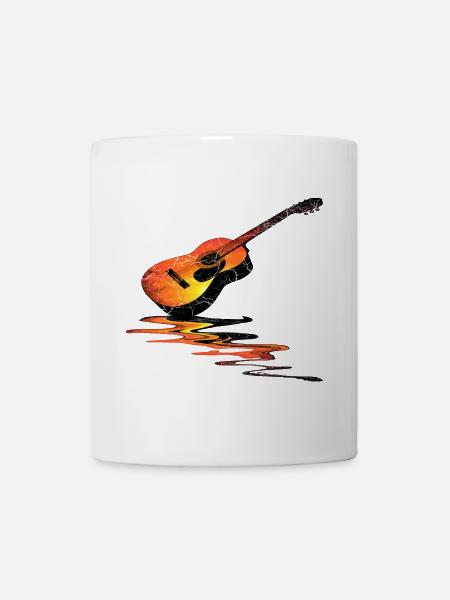 gitarre musiker gitarrist - Tasse - Weiß