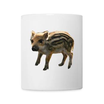 die süßesten tiermotive, Frischling von vorne - Tasse - Weiß - Vorne