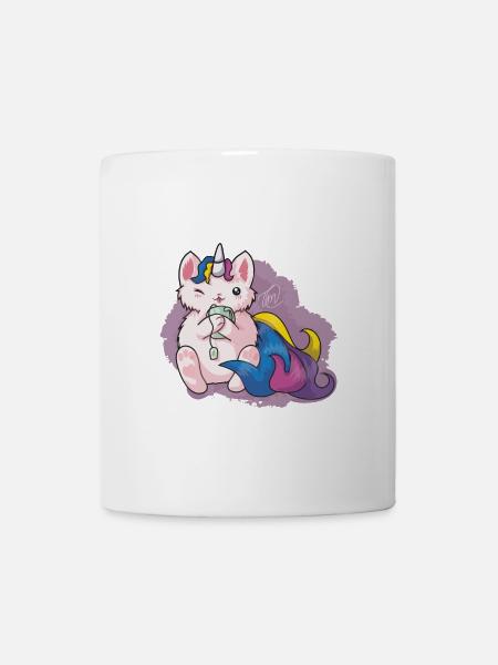 Kitty Katacorn Teatime - Tasse - Weiß