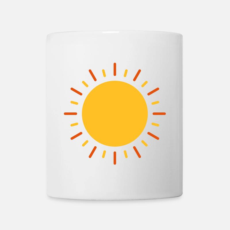 Soleil - Mug blanc - blanc