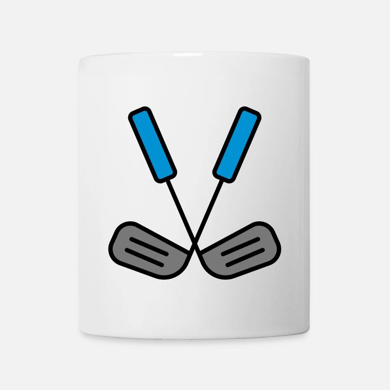 Clubs de golf - Mug blanc - blanc