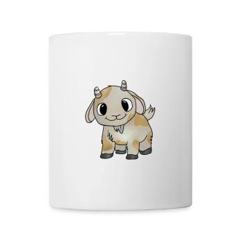 kleine Ziege - Tasse - Weiß - Vorne