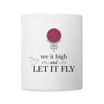 Golf Lifestyle - Tasse - Weiß - Vorne