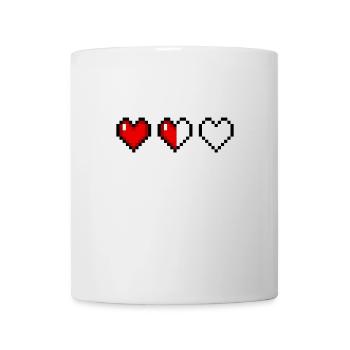 Lebensleiste - Tasse - Weiß - Vorne