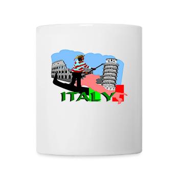 Italie - Mug blanc - blanc - Devant