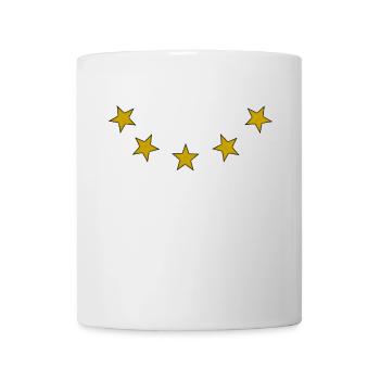 5 stars golden - Mug - white - Front