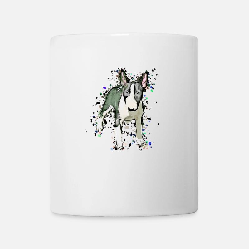 Miniature Bullterrier Comic - Mug blanc - blanc