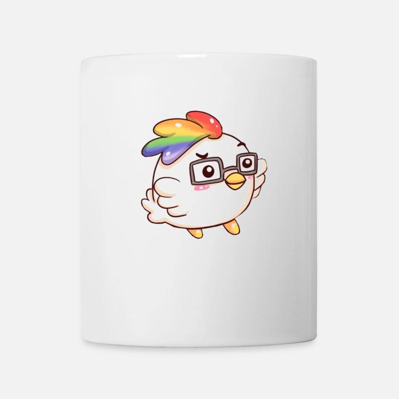 arc en ciel - Mug blanc - blanc
