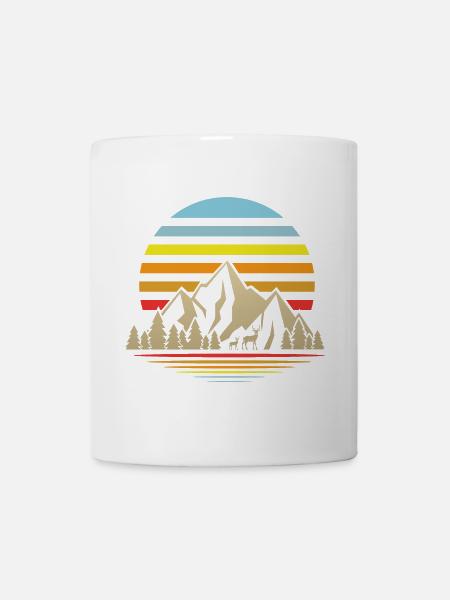 Aventure Outsider Outdoor Nature - Mug blanc - blanc