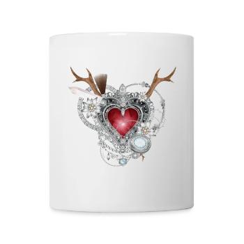 Extravagant Bavarian costume jewellery - Mug - white - Front