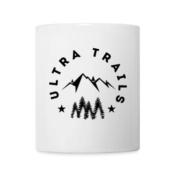 Ultra Trails - Mug blanc - blanc - Devant
