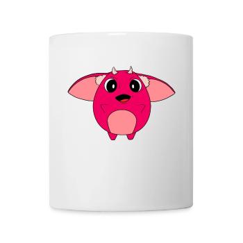 Cuddly, sweet and plush - Mug - white - Front