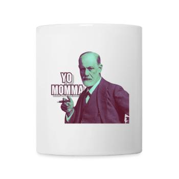 Freud - Yo Momma - Mug blanc - blanc - Devant