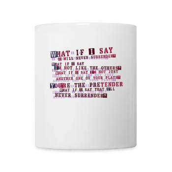 Der Prätendent - Tasse - Weiß - Vorne