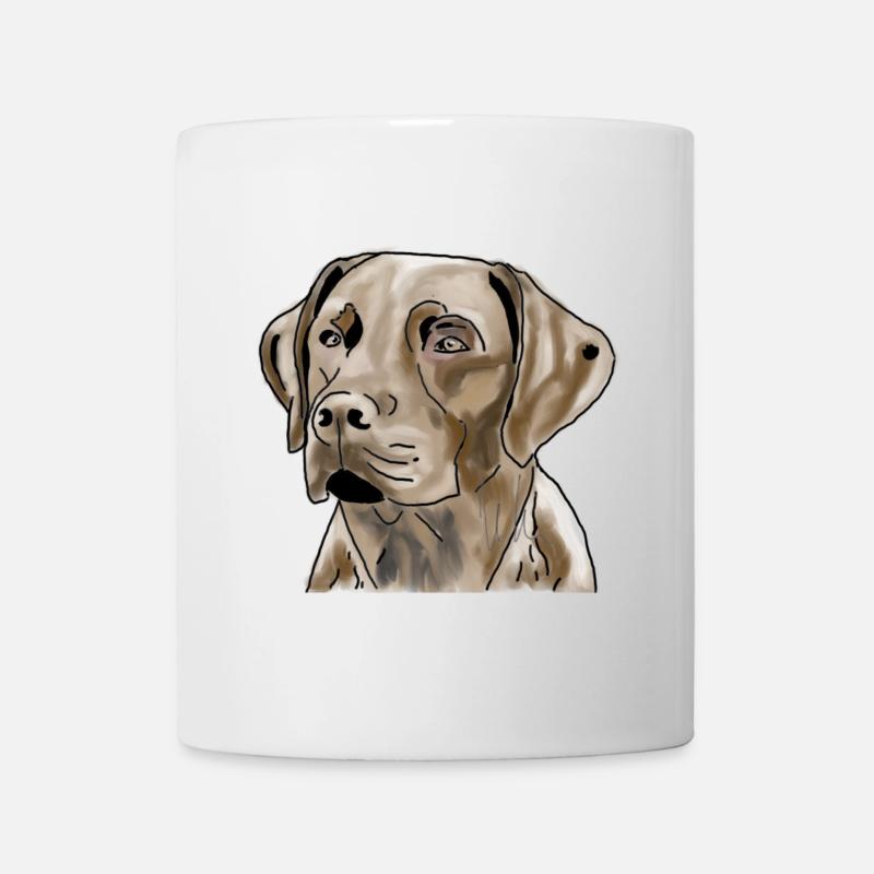 Labrador - Tasse - Weiß