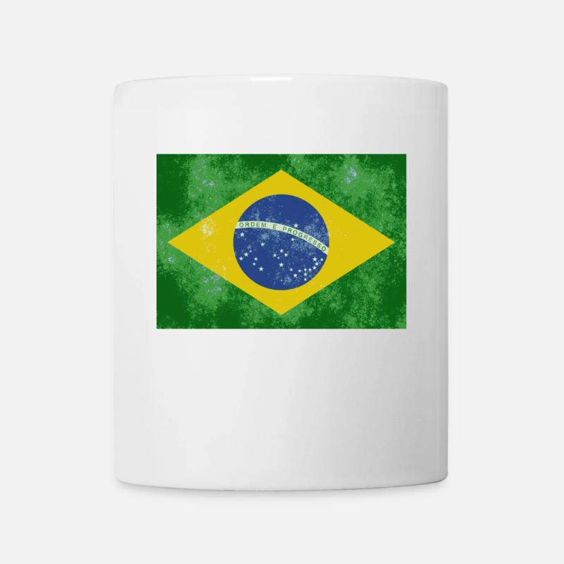 Brésil - Mug blanc - blanc