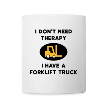 ★ Design colors can be changed ★ I don't need therapy - Mug - white - Front