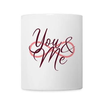 Du und ich Unendlichkeit Symbol - Tasse - Weiß - Vorne