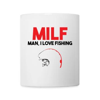 Angler fishing fisherman saying fish - Mug - white - Front