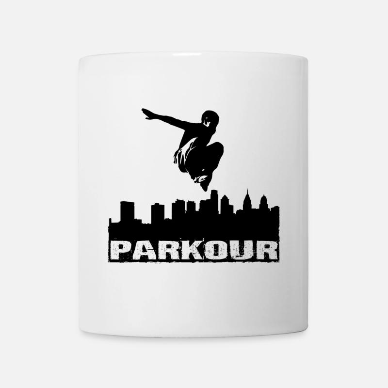 Parkour - Tasse - Weiß