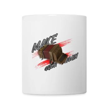 MAKE Squeeze GREAT AGAIN | ZiachON! - Mug - white - Front