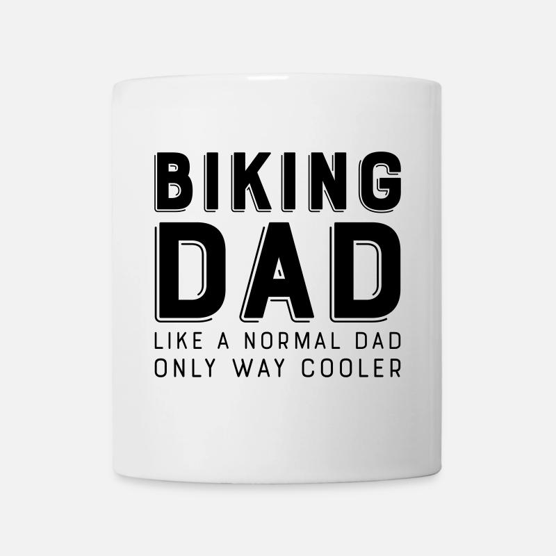 Papa vélo - Mug blanc - blanc