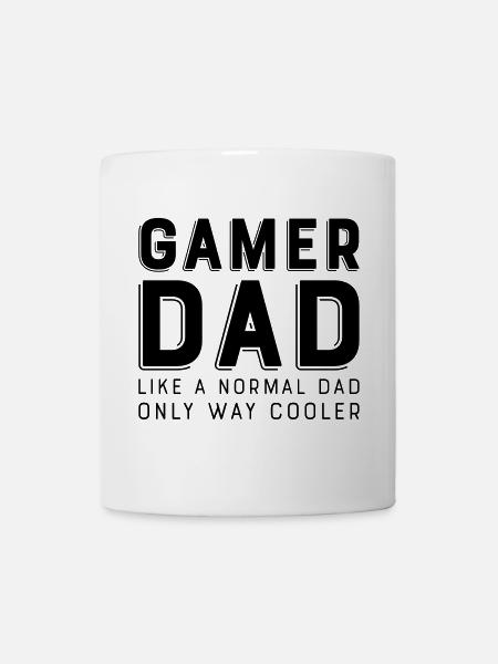 Gamer Dad - Tasse - Weiß