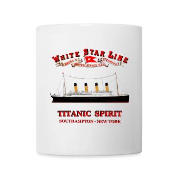 TITANIC SPIRIT KREATION LOUIS RUNEMBERG ADAGP - Tasse - Weiß - Vorne
