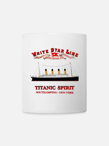 TITANIC SPIRIT KREATION LOUIS RUNEMBERG ADAGP - Tasse - Weiß