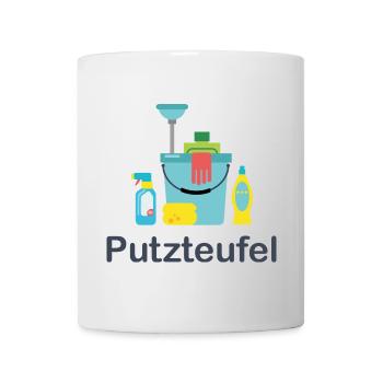 Putzteufel - Tasse - Weiß - Vorne