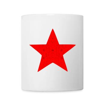 Stern der Sozialismus Revolution - Tasse - Weiß - Vorne