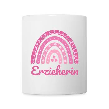Kindergarten teacher Regenbogen - Mug - white - Front