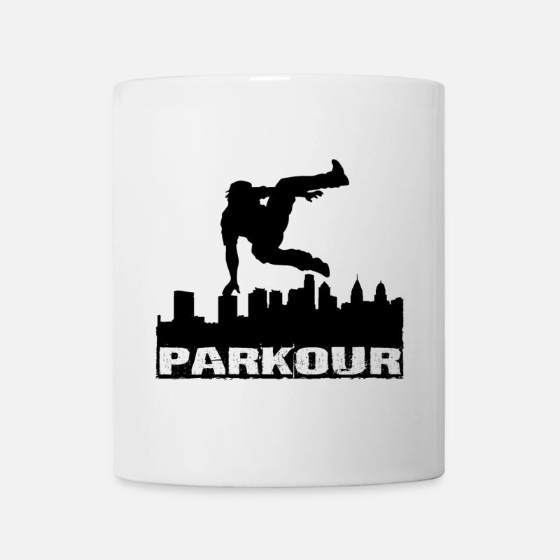 Parkour - Tasse - Weiß