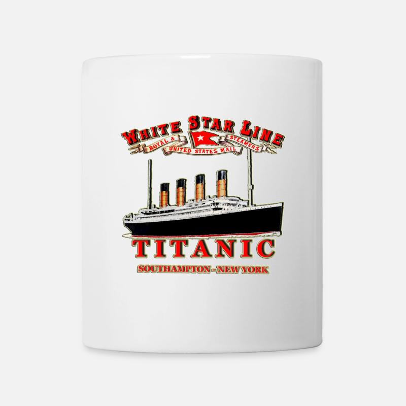 TITANIC liner creation Louis RUNEMBERG © Adagp - Mug - white