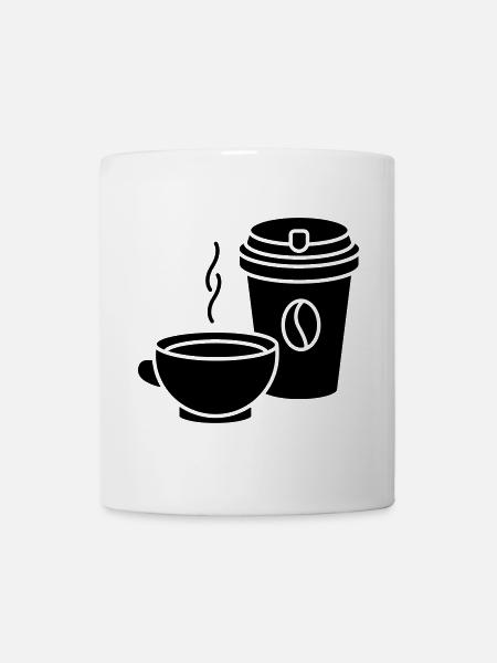Kaffee - Tasse - Weiß