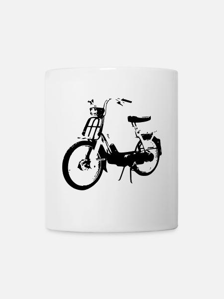 Mofa Moped Töffli - Ciao Bravo Trend - 2025 - Tasse - Weiß
