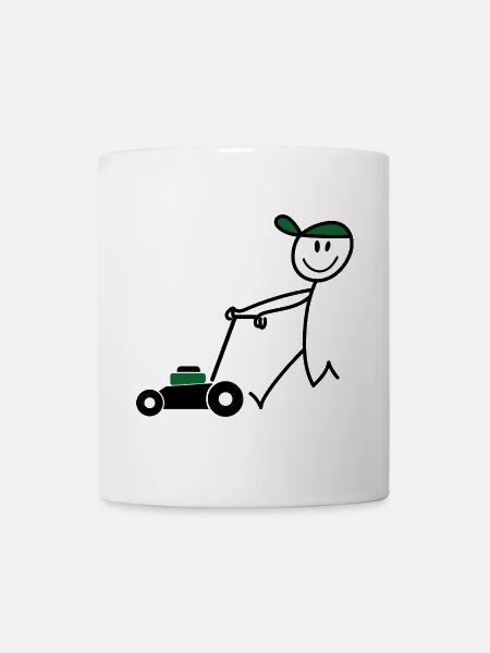 lawnmower - Mug - white