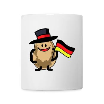 Pomme de terre allemande Tubercule Pommes de terre Légumes Bio - Mug blanc - blanc - Devant