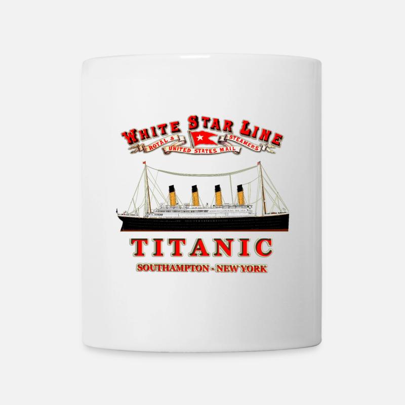 TITANIC ORIGINAL CREATION Louis RUNEMBERG © Adagp - Mug - white