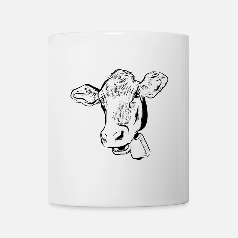 Kuh Kühe - Tasse - Weiß