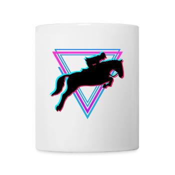 horse riding - Mug - white - Front