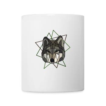 Wolf - Mug blanc - blanc - Devant