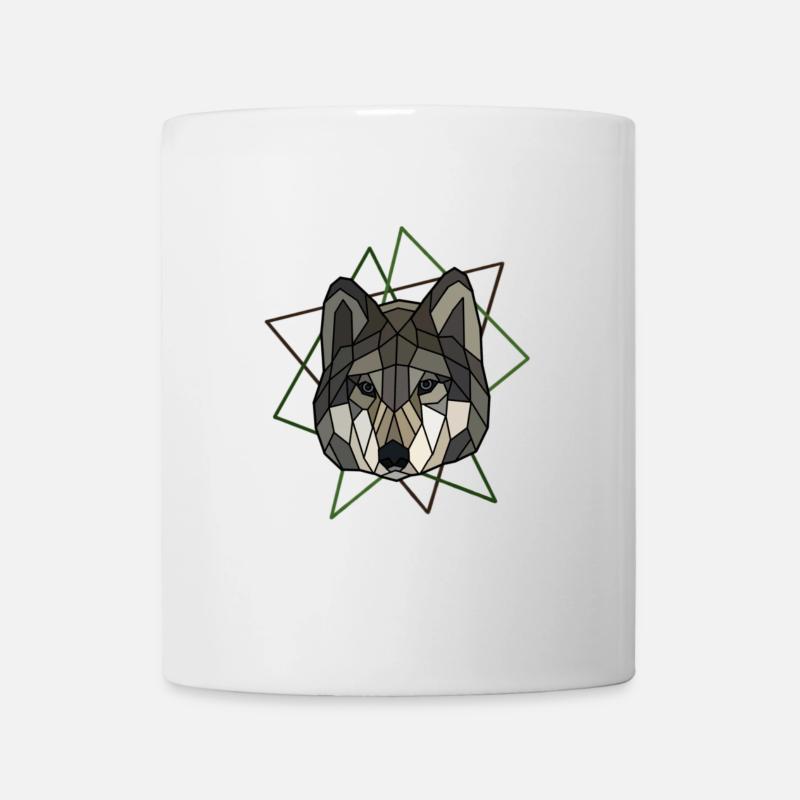 Wolf - Tasse - Weiß