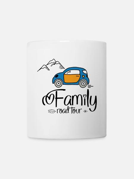 Excursion en famille - Mug blanc - blanc